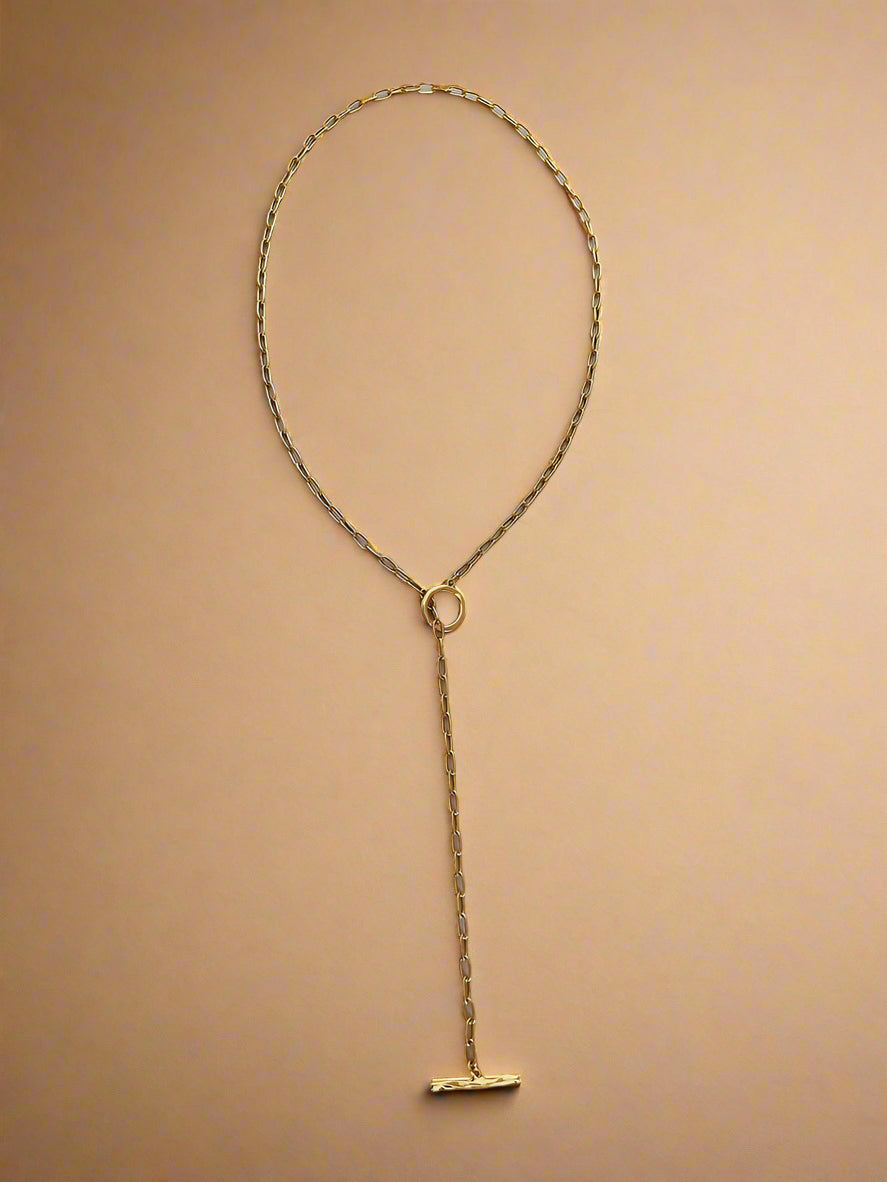 Adjustable T Bar Lariat-3