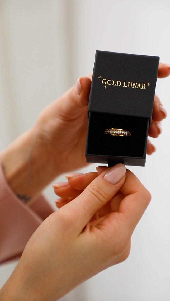 Cubic Zirconia Halo Ring-4