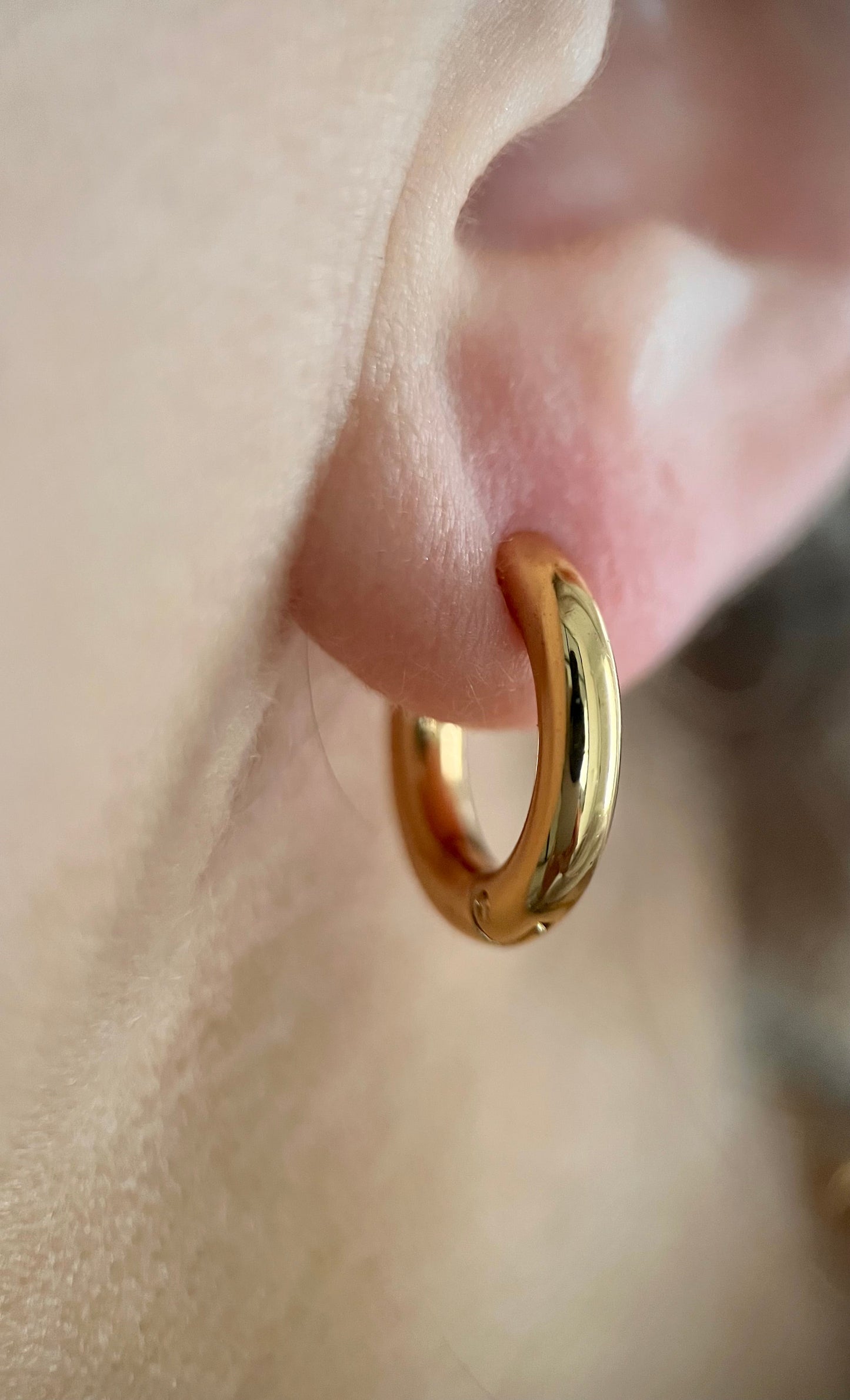 Gold Chubby Hoops-1