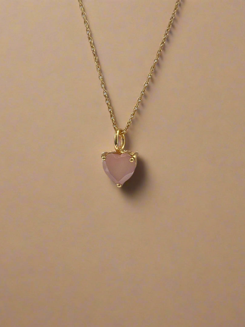 October Birthstone Chain Necklace-2