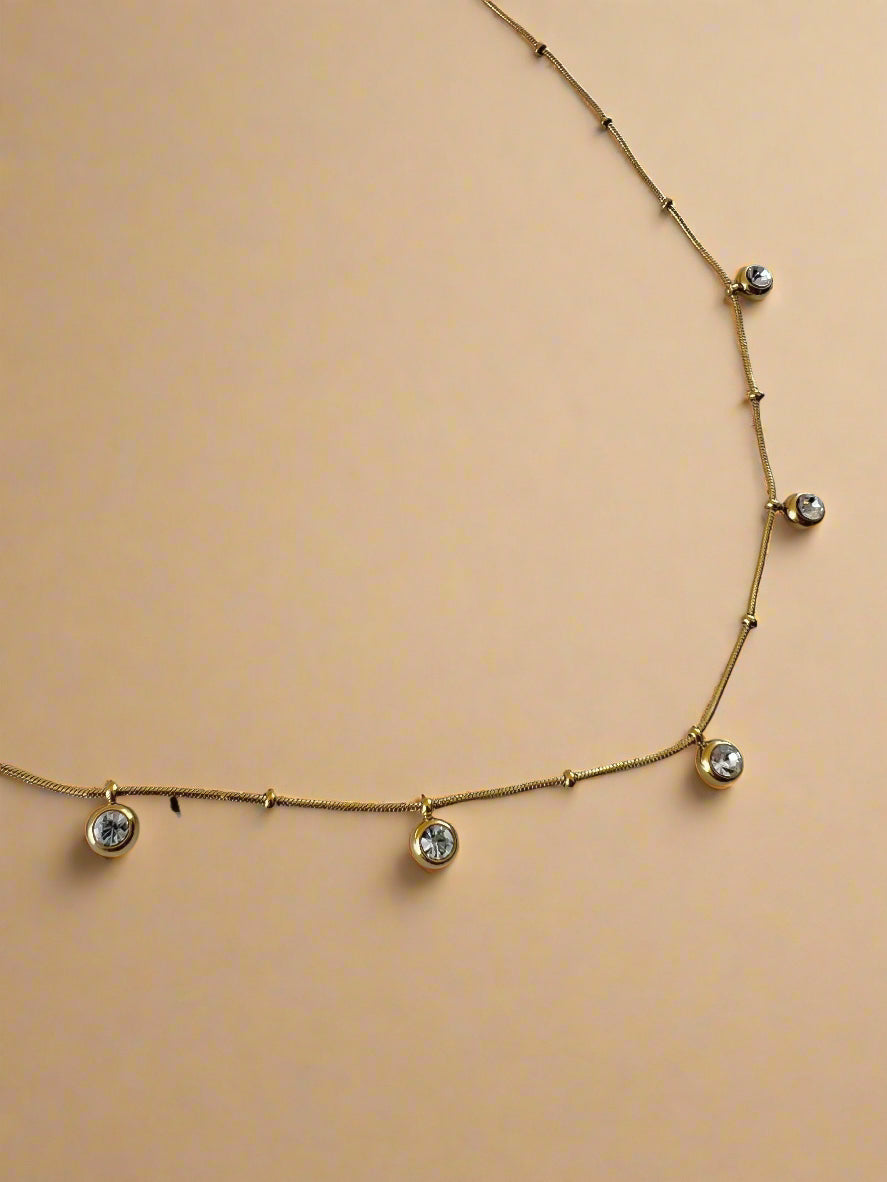 Celestia Drop Necklace-0