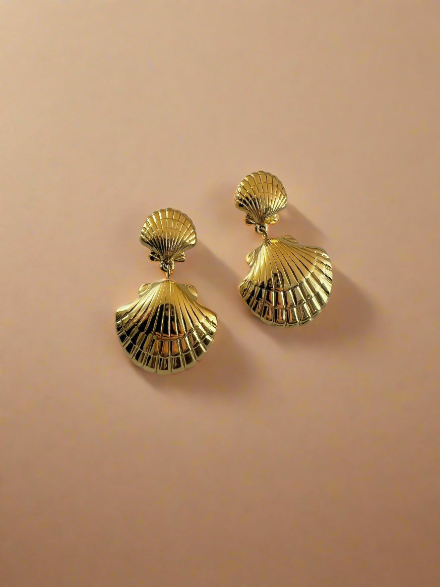 Sea Shell Earrings-1