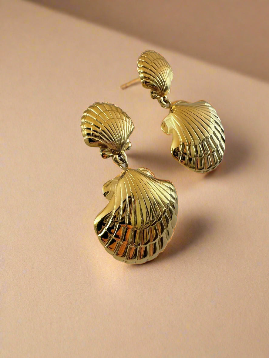 Sea Shell Earrings-2