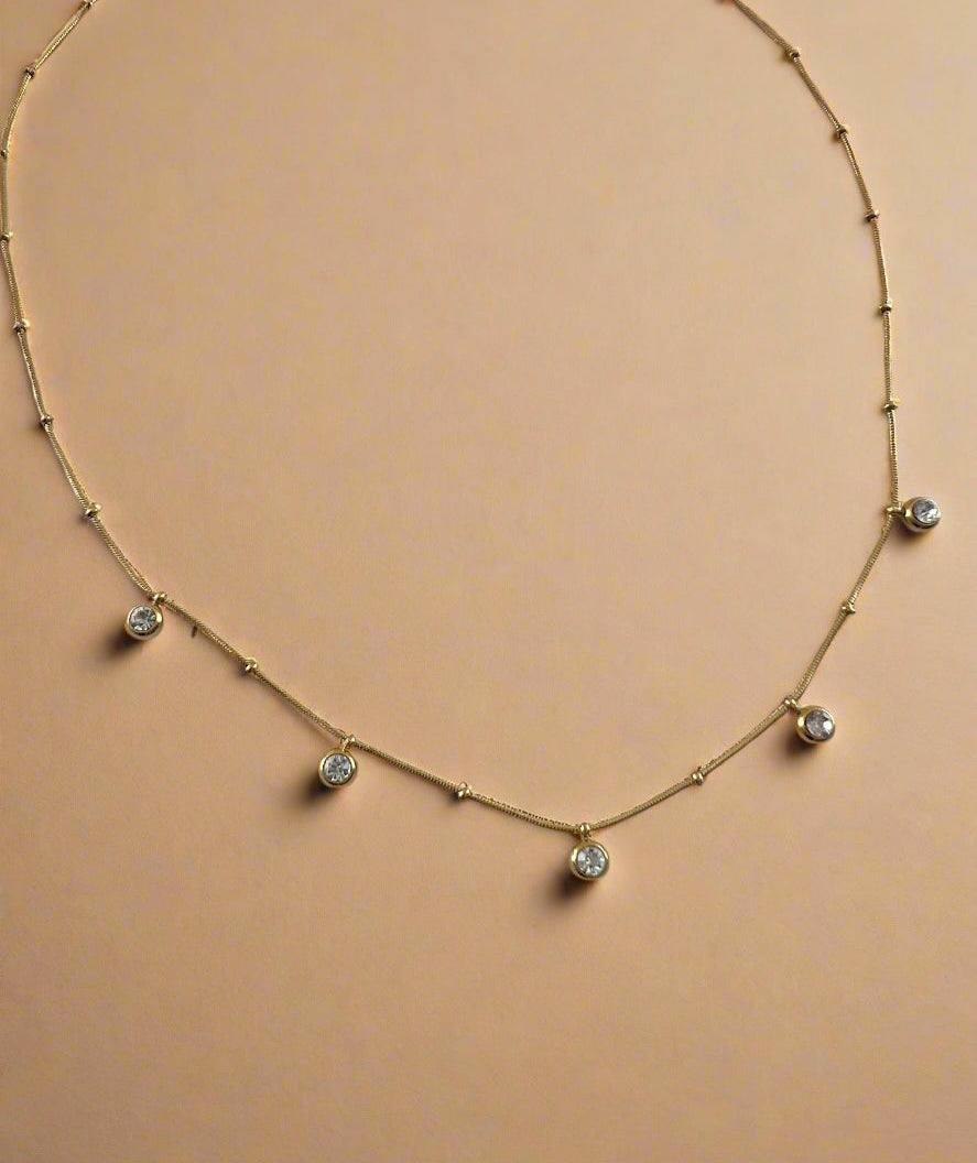 Celestia Drop Necklace-1