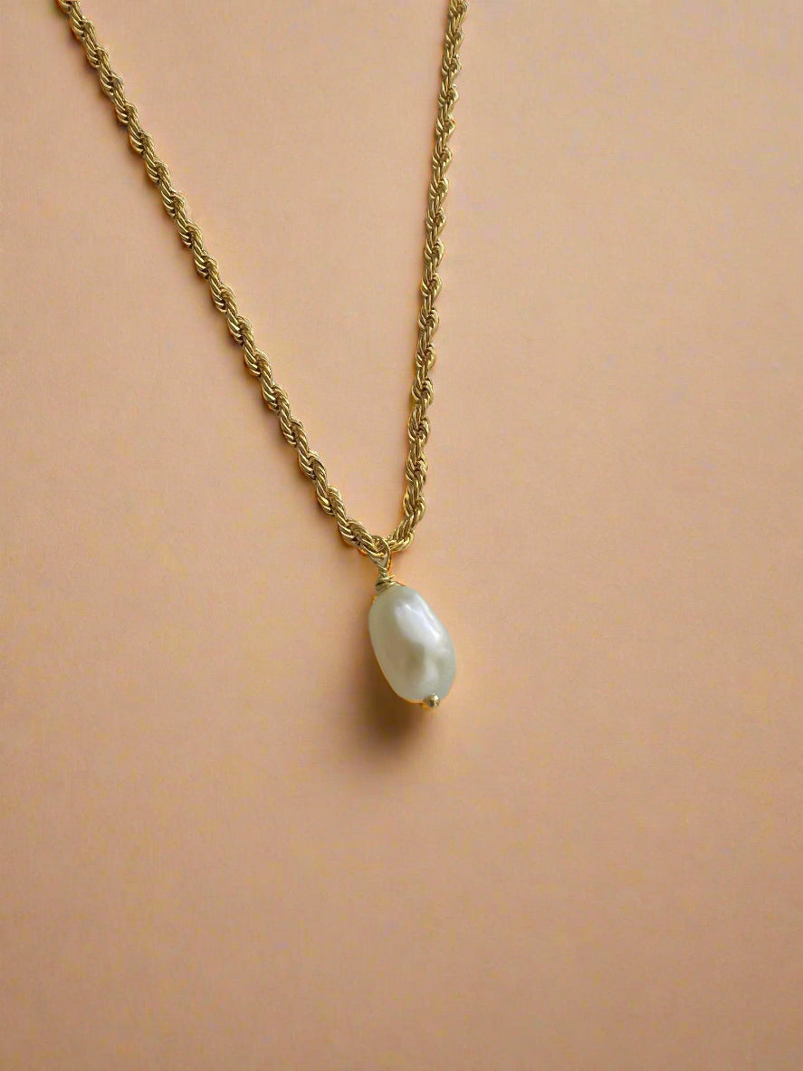 Pearl Rope Necklace-1