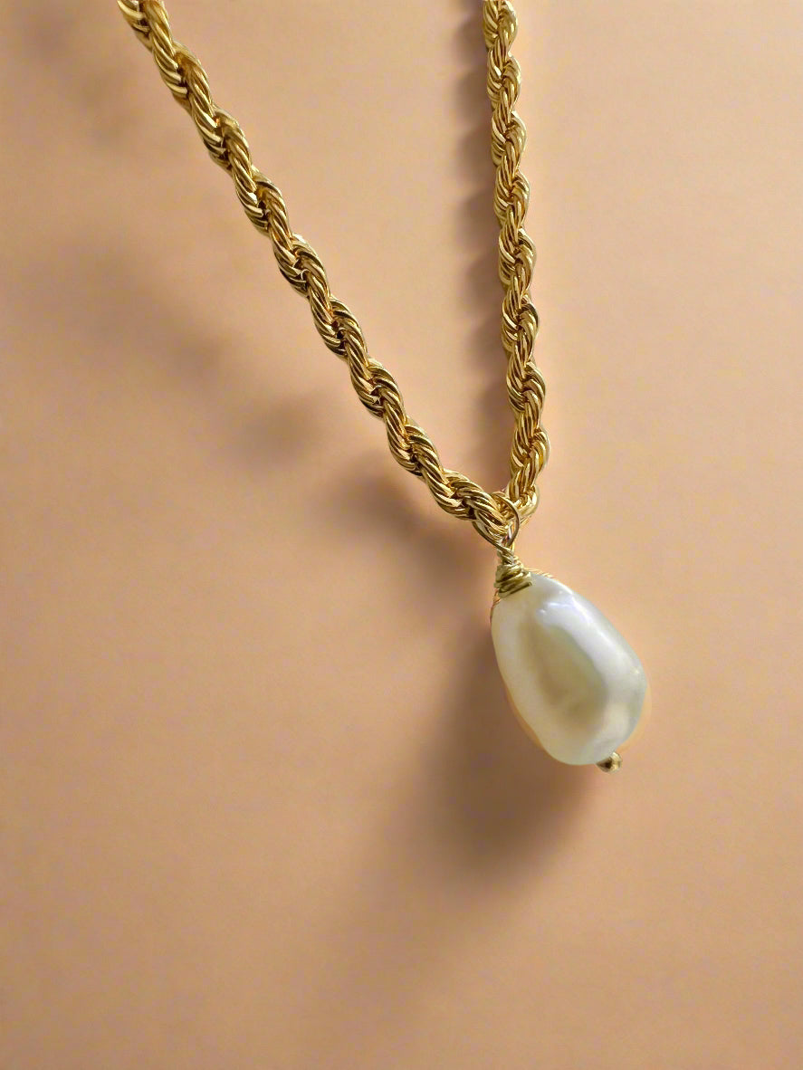 Pearl Rope Necklace-2