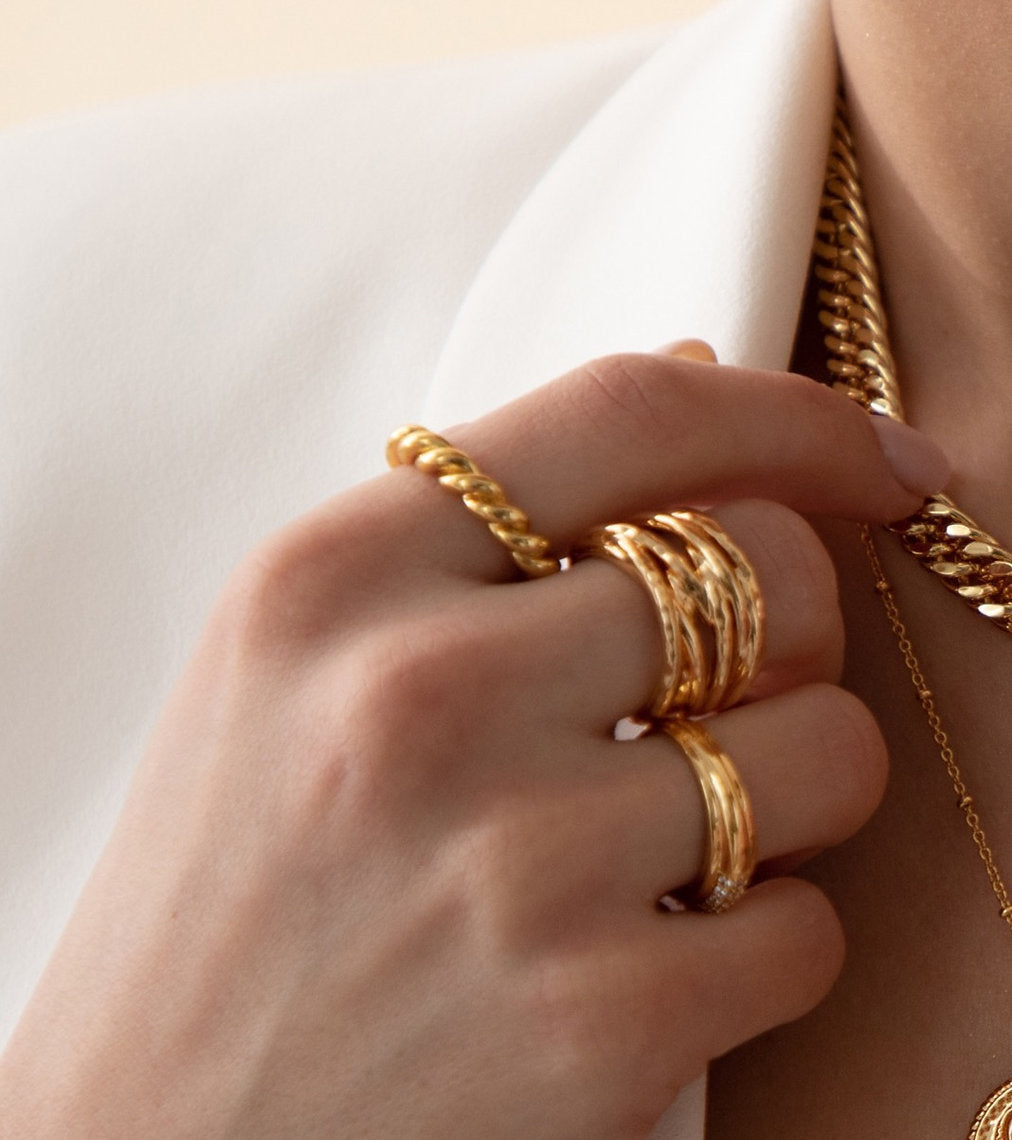 Silver Rope Ring-1