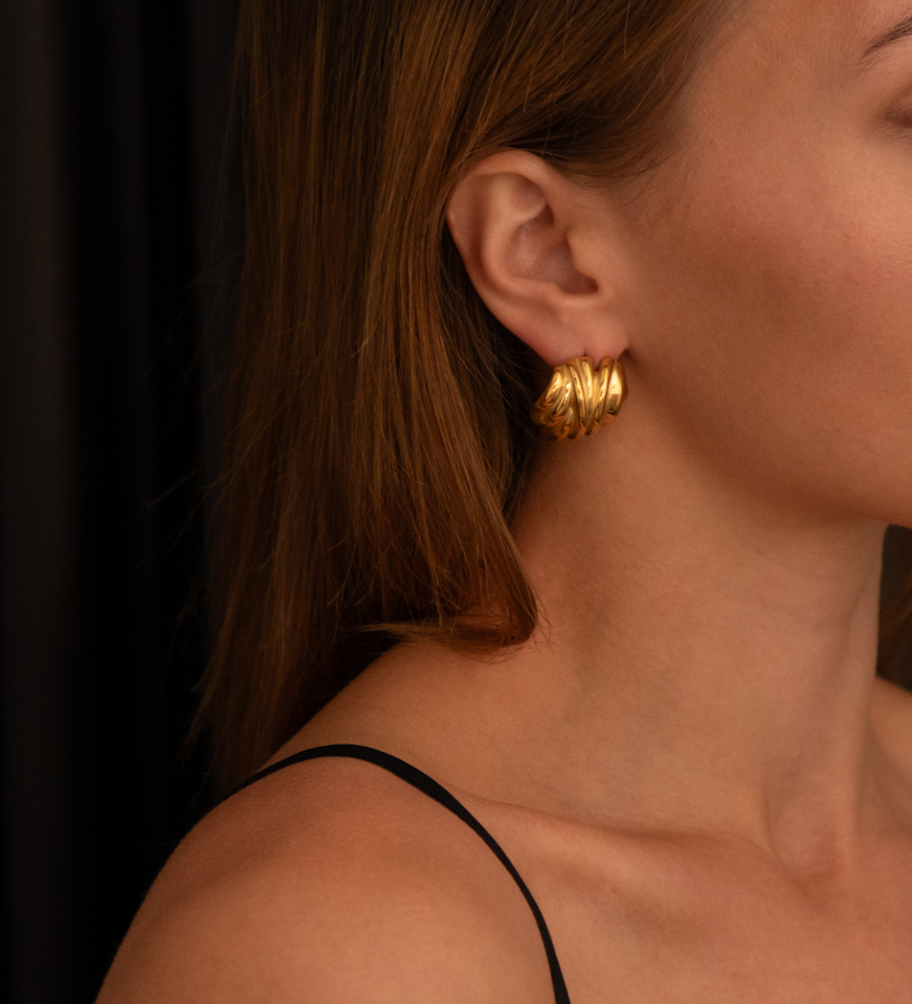 Sculptural Hoops-1