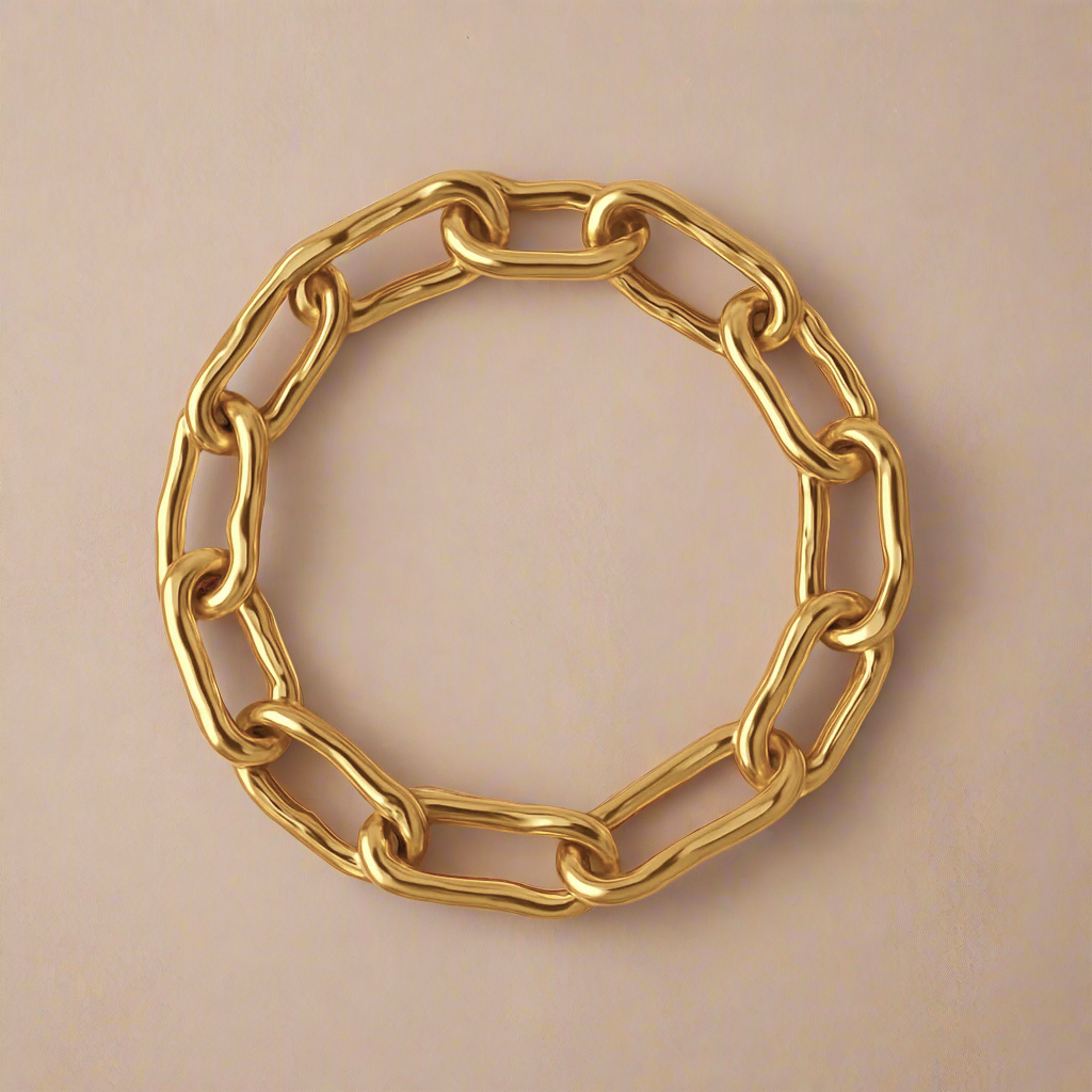 Chunky Organic Bracelet Chain-0
