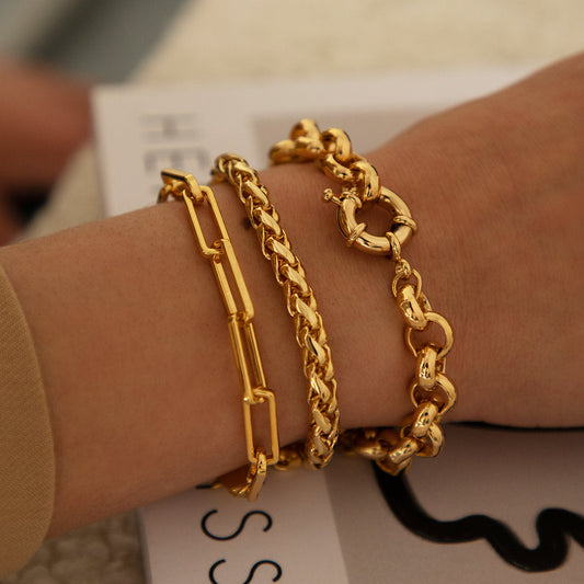 Chunky Chain Bracelet-0