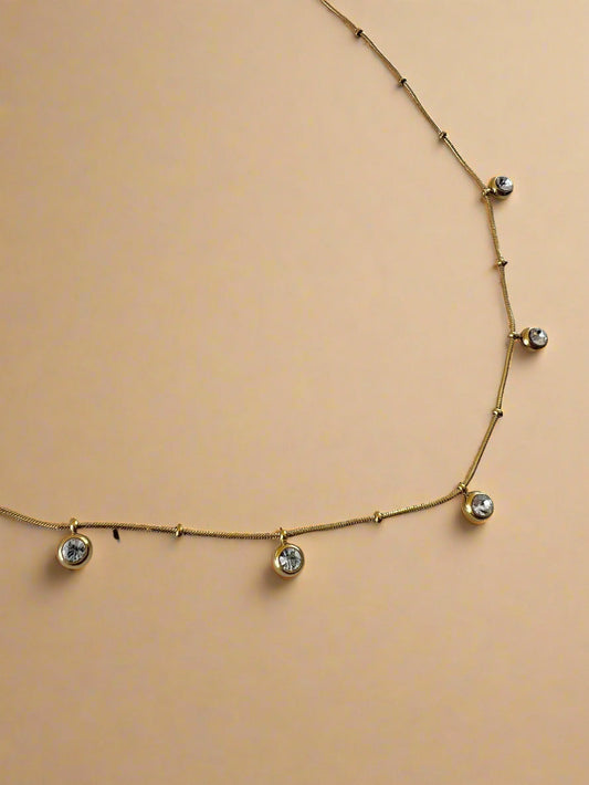 Celestia Drop Necklace-0