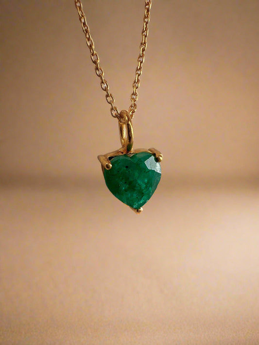 May Birthstone Chain Necklace-0