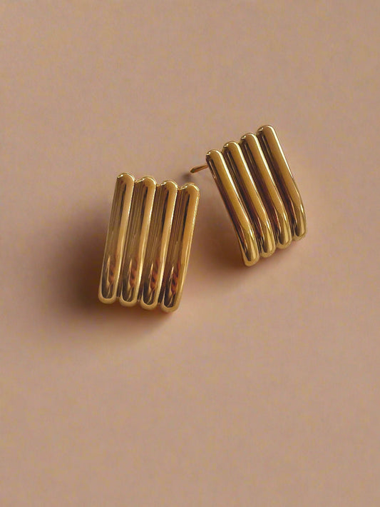 Large Ribbed Studs-0