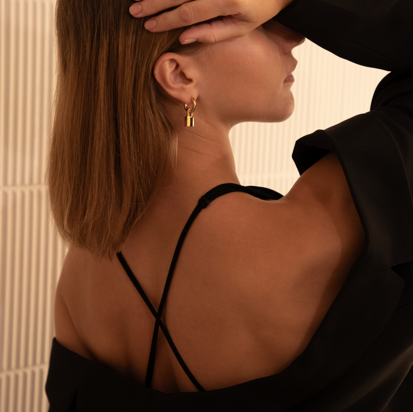 Padlock Chubby Hoops-1