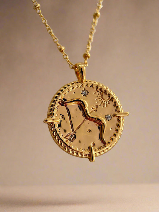 Sagittarius Necklace-0