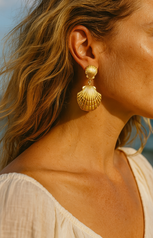 Sea Shell Earrings-0